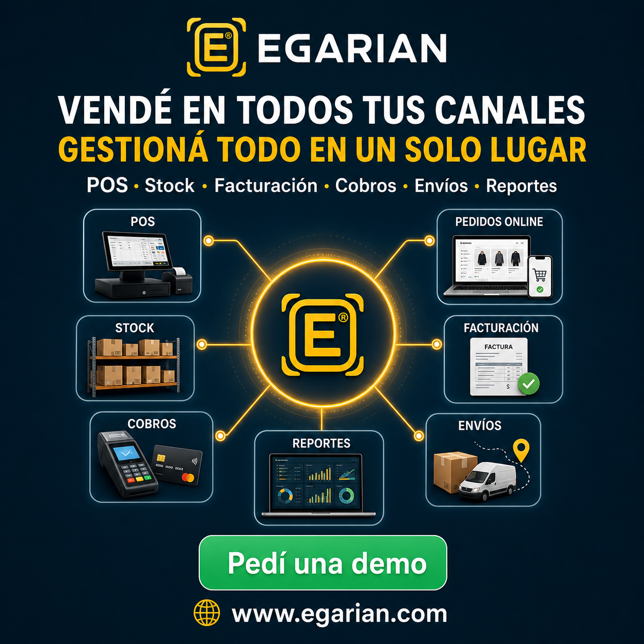 Egarian ERP gestion integral